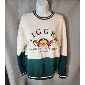 Disney Tigger 100 Acre Wood Friends Sweatshirt Mens XS Fits‎ Bigger See Photos